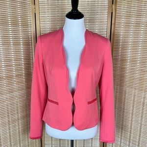 Barbie Pink Scalloped Novelty Blazer Elle